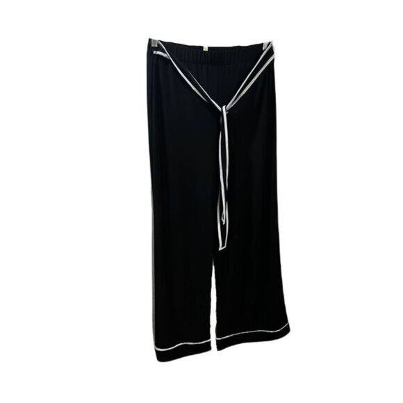 Monteau‎ Cropped Wide Leg Pants Large NWOT - Picture 1 of 5